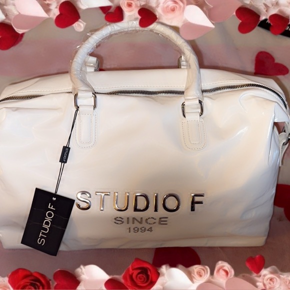 Studio Handbags - Studio F White Women's Huge Stylish Bag